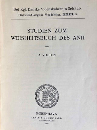Studien zum Weisheitsbuch des Anii[newline]M2367-01.jpg