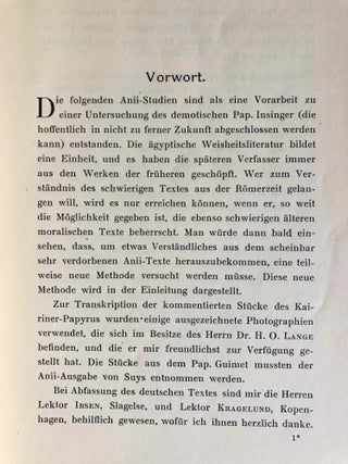 Studien zum Weisheitsbuch des Anii