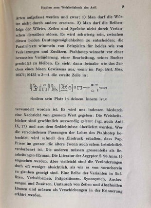 Studien zum Weisheitsbuch des Anii