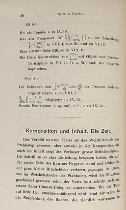 Studien zum Weisheitsbuch des Anii