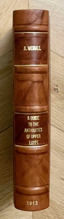 Item #M2370a A Guide to the Antiquities of Upper Egypt from Abydos to the Sudan Frontier. Second...