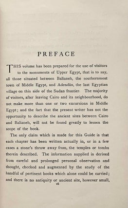 A Guide to the Antiquities of Upper Egypt from Abydos to the Sudan Frontier. Second edition.[newline]M2370a-03.jpeg