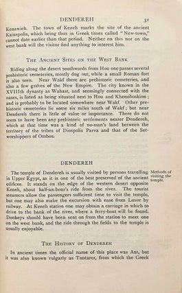A Guide to the Antiquities of Upper Egypt from Abydos to the Sudan Frontier. Second edition.[newline]M2370a-08.jpeg