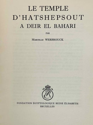 Le temple d'Hatshepsout &agrave; Deir el Bahari