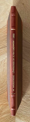 Item #M2388a Löwenjagd im alten Ägypten. WRESZINSKI Walter