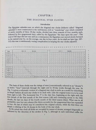 Egyptian Astronomical Texts. Vol. I: The Early Decans. Vol. II: The Ramesside Star Clocks. Vol. III: Decans, Planets, Constellations and Zodiacs. Text & Plates (complete set)[newline]M2391c-07.jpg