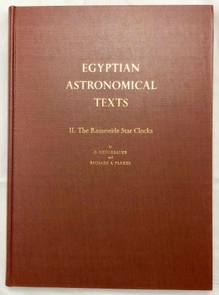 Egyptian Astronomical Texts. Vol. I: The Early Decans. Vol. II: The Ramesside Star Clocks. Vol. III: Decans, Planets, Constellations and Zodiacs. Text & Plates (complete set)[newline]M2391c-10.jpg