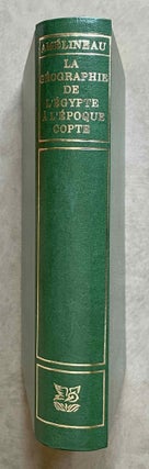 Item #M2404c La géographie de l'Egypte à l'époque copte. AMELINEAU Emile Clément
