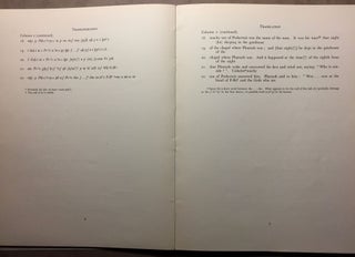 Catalogue of Demotic Papyri in the British Museum. Vol. II: The instructions of 'Onkhsheshonqy (British Museum Papyrus 10508). Part I: Introduction, Transliteration, Translation, Notes and Plates (all published)