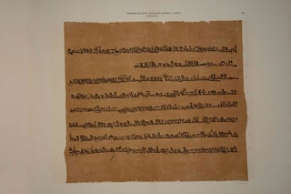 Facsimile of an Egyptian hieratic papyrus of the reign of Rameses III, now in the British Museum[newline]M2407-05.jpg