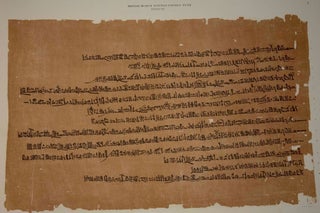 Item #M2407 Facsimile of an Egyptian hieratic papyrus of the reign of Rameses III, now in the...