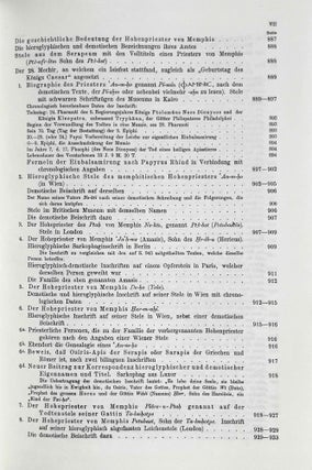 Thesaurus Inscriptionum Aegyptiacarum. Band I-II, III-IV, V-VI (complete set)[newline]M2418f-26.jpeg