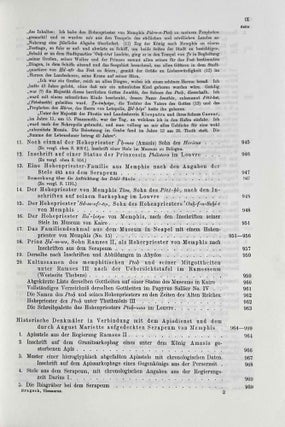 Thesaurus Inscriptionum Aegyptiacarum. Band I-II, III-IV, V-VI (complete set)[newline]M2418f-28.jpeg