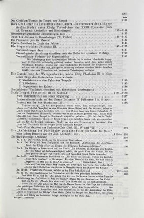 Thesaurus Inscriptionum Aegyptiacarum. Band I-II, III-IV, V-VI (complete set)[newline]M2418f-36.jpeg
