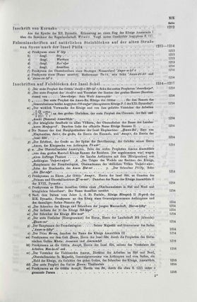 Thesaurus Inscriptionum Aegyptiacarum. Band I-II, III-IV, V-VI (complete set)[newline]M2418f-38.jpeg