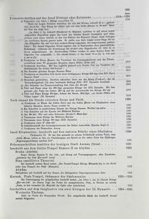 Thesaurus Inscriptionum Aegyptiacarum. Band I-II, III-IV, V-VI (complete set)[newline]M2418f-40.jpeg