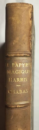 Item #M2419b Le papyrus magique Harris. CHABAS François[newline]M2419b.jpg