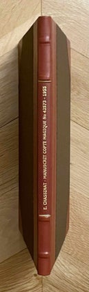 Item #M2421a Le manuscrit magique copte No. 42573 du Musée Egyptien du Caire. CHASSINAT Emile[newline]M2421a-00.jpeg