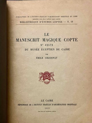 Le manuscrit magique copte No. 42573 du Musée Egyptien du Caire[newline]M2421a-02.jpeg