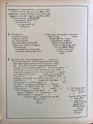 Coptic ostraca from the collections of the Egypt Exploration Fund, the Cairo Museum and others