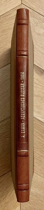 Item #M2427 Aegyptisches Glossar. Die häufigeren Worte der aegyptischen Sprache. ERMAN Adolf