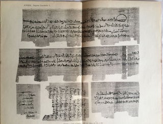 Item #M2434a Papyrus Lonsdorfer I. JUNKER Hermann