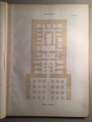 Denderah. Description générale du grand temple de cette ville. Tomes I & II (Planches)