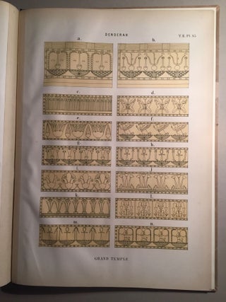 Denderah. Description générale du grand temple de cette ville. Tomes I & II (Planches)