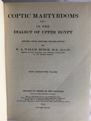 Coptic martyrdoms etc. in the dialect of Upper Egypt[newline]M2455-03.jpg