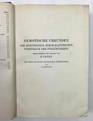 Demotische Urkunden zum ägyptischen Bürgerschaftsrechte vorzügleich der Ptolemäerzeit[newline]M2458-08.jpeg