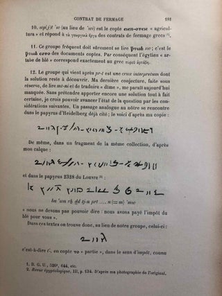 Papyrus grecs et démotiques recueillis en Egypte et publiés par Théodore Reinach[newline]M2461-16.jpg