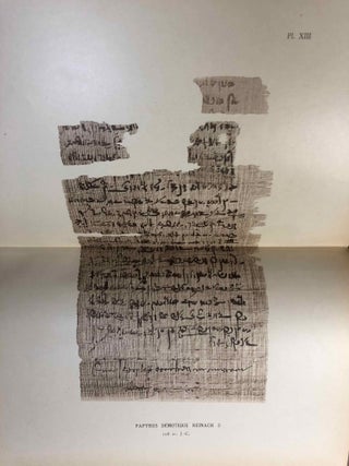 Papyrus grecs et démotiques recueillis en Egypte et publiés par Théodore Reinach[newline]M2461-26.jpg