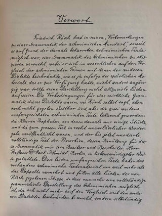 Achmimisch-Koptische Grammatik. Mit Chrestomathie und Wörterbuch.[newline]M2463-03.jpg