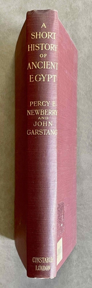Item #M2482 A Short History of Ancient Egypt. NEWBERRY Percy E. - GARSTANG John.[newline]M2482-00.jpeg
