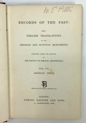 Records of the past. Vol. VII: Assyrian texts[newline]M2495a-03.jpeg