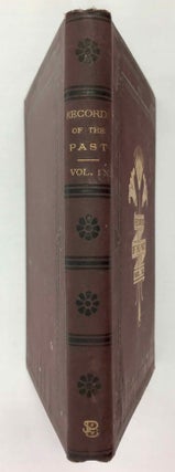 Item #M2497a Records of the past. Vol. IX: Assyrian texts. BIRCH Samuel