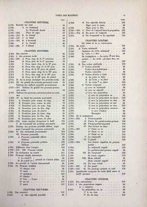 Grammaire démotique. Contenant les principes généraux de la langue et de l'écriture populaires des Anciens Egyptiens. Avec un tableau général des signes démotiques et dix planches y annexées.