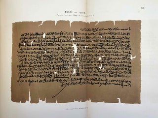 Grammaire démotique. Contenant les principes généraux de la langue et de l'écriture populaires des Anciens Egyptiens. Avec un tableau général des signes démotiques et dix planches y annexées.