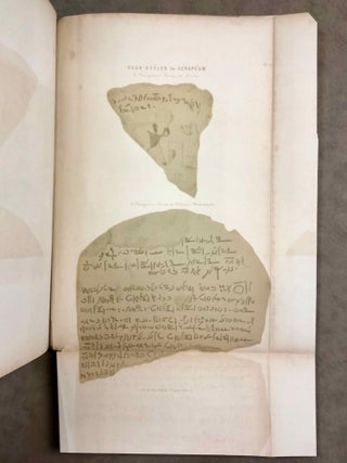Grammaire démotique. Contenant les principes généraux de la langue et de l'écriture populaires des Anciens Egyptiens. Avec un tableau général des signes démotiques et dix planches y annexées.