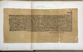 Grammaire démotique. Contenant les principes généraux de la langue et de l'écriture populaires des Anciens Egyptiens. Avec un tableau général des signes démotiques et dix planches y annexées.