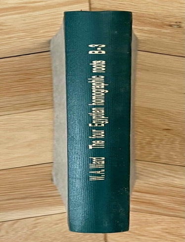 Item #M2504a The four Egyptian homographic roots B-3. WARD William A.[newline]M2504a-00.jpeg