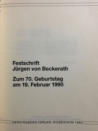 Festschrift Jürgen von Beckerath[newline]M2505-01.jpg