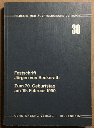 Item #M2505 Festschrift Jürgen von Beckerath. BECKERATH Jürgen, von[newline]M2505.jpg