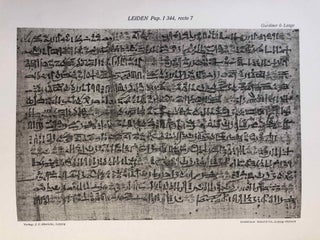 The Admonitions of an Egyptian Sage from a Hieratic Papyrus in Leiden (Pap. Leiden 344 recto)[newline]M2521a-02.jpg