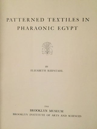 Patterned Textiles in Pharaonic Egypt[newline]M2531a-01.jpg