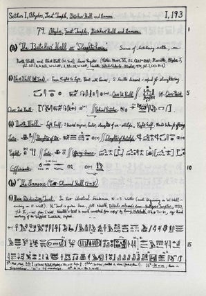 Ramesside inscriptions. Historical and biographical. Vol. I, fasc. 1-8 [Ramesses I, Sethos I, and contemporaries] (complete in itself)[newline]M2534c-22.jpeg