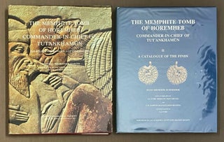 The Memphite Tomb of Horemheb commander-in-chief of Tut'ankhamun. Part I: The reliefs, inscriptions, and commentary. Part II: A catalogue of the finds.