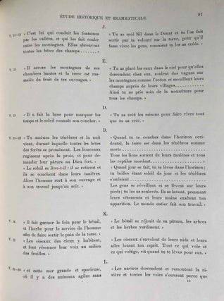 Papyrus Insinger. Tome I: Texte, transcription, traduction et commentaire. Tome II: Vocabulaire, étude historique et grammaticale (complete set). Les enseignements moraux d’un scribe égyptien du premier siècle après J.-C. Texte démotique avec transcription, traduction française, commentaire, vocabulaire et introduction grammaticale et littéraire.