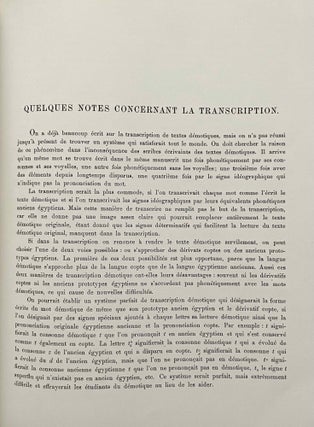 Papyrus Insinger. Tome I: Texte, transcription, traduction et commentaire. Tome II: Vocabulaire, étude historique et grammaticale (complete set). Les enseignements moraux d’un scribe égyptien du premier siècle après J.-C. Texte démotique avec transcription, traduction française, commentaire, vocabulaire et introduction grammaticale et littéraire.