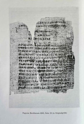Die gnostischen Schriften des koptischen Papyrus Berolinensis 8502. Herausgegeben, übersetzt und bearbeitet.[newline]M2562b-02.jpeg